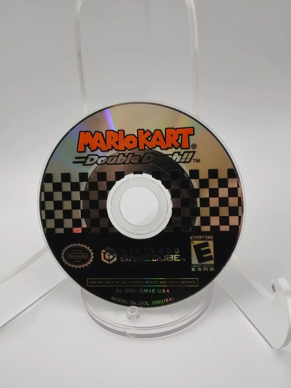Mario Kart Double Dash (Nintendo GameCube) Disc Tested